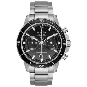 Bulova Performance Marine Star Herrenuhr Edelstahl