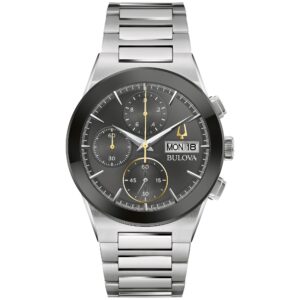 Bulova Modern Herrenuhr Edelstahl