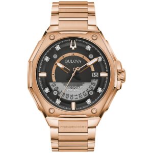 Bulova Proprietary Precisionist Herrenuhr Edelstahl