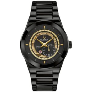 Bulova Modern Herrenuhr aus Keramik und Edelstahl