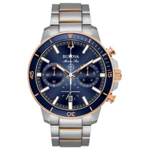 Bulova Performance Marine Star Herrenuhr Edelstahl