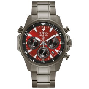 Bulova Performance Marine Star Herrenuhr Edelstahl