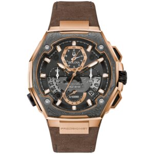 Bulova Proprietary Precisionist Herrenuhr Edelstahl