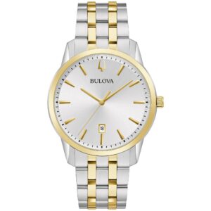 Bulova Dress/Classic Klassische Herrenuhr aus Edelstahl