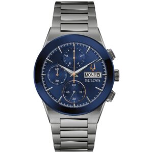 Bulova Modern Herrenuhr Edelstahl