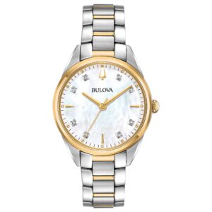 Klassische Bulova-Damenuhr