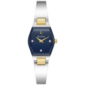 Bulova Gemini Damen Edelstahl