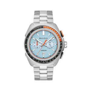 Racer Chronograph 42 mm – Blau am Armband
